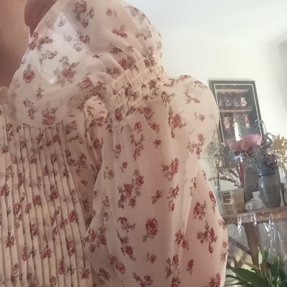 Sheer beige shirt - Picture 3 of 4